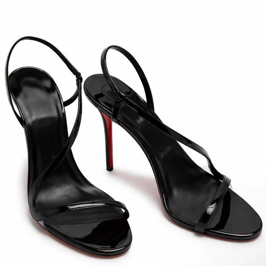 Rosa Suela Roja Heels